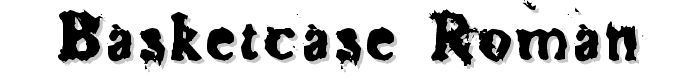 Basketcase Roman font
